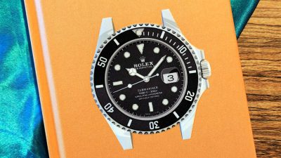rolex on cover of small luxuries watches