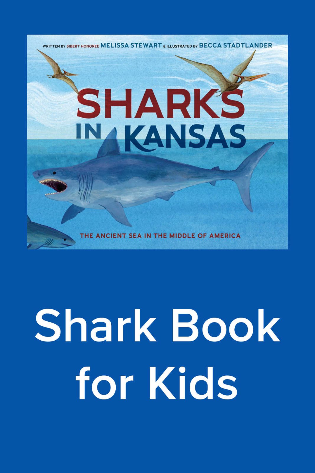 This review of Sharks in Kansas explores a beautifully illustrated STEM picture book about prehistoric marine fossils in Middle America. Discover why this educational book is perfect for young dinosaur and shark lovers.