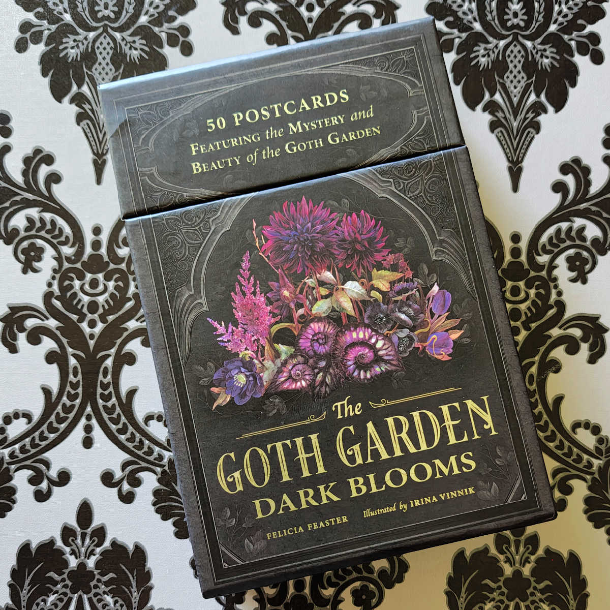 the goth garden postcard set