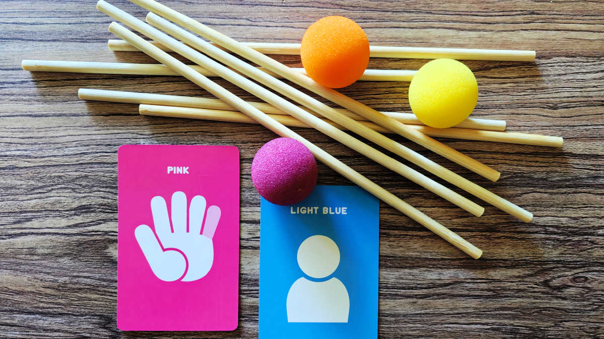 yubibo game sticks cards balls