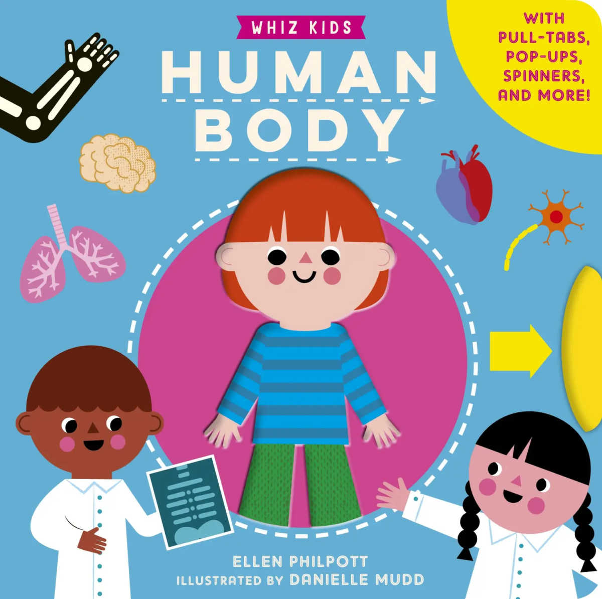 board book whiz kids human body