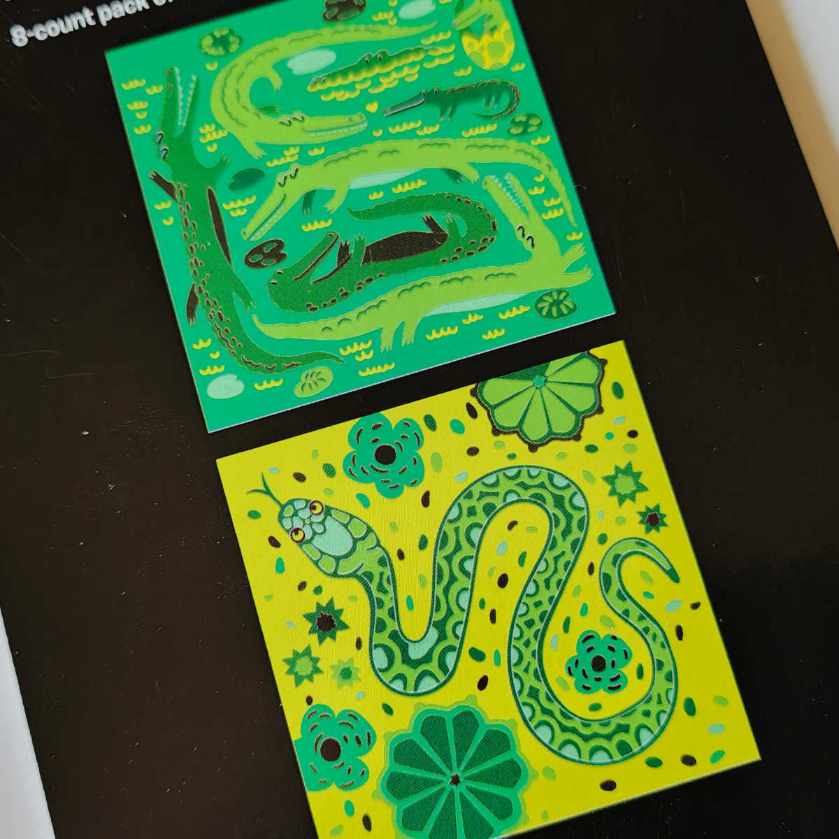 green posca paint by number kit