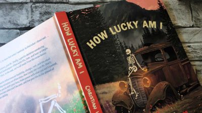 hardcover how lucky am i mr skelly book