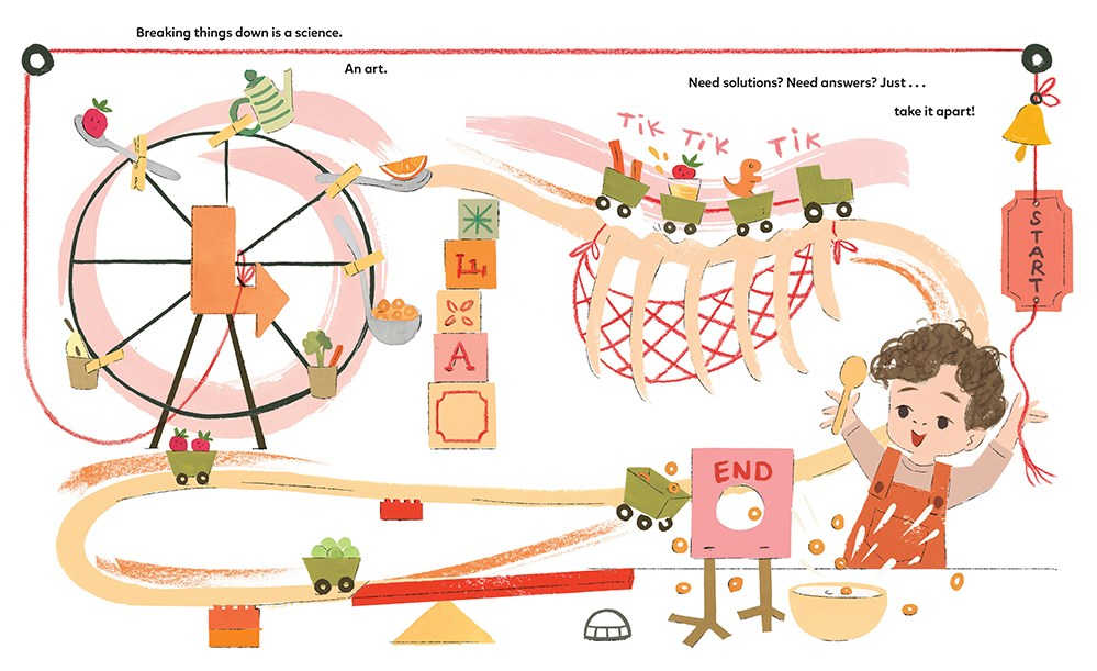 illustrated take it apart picture book