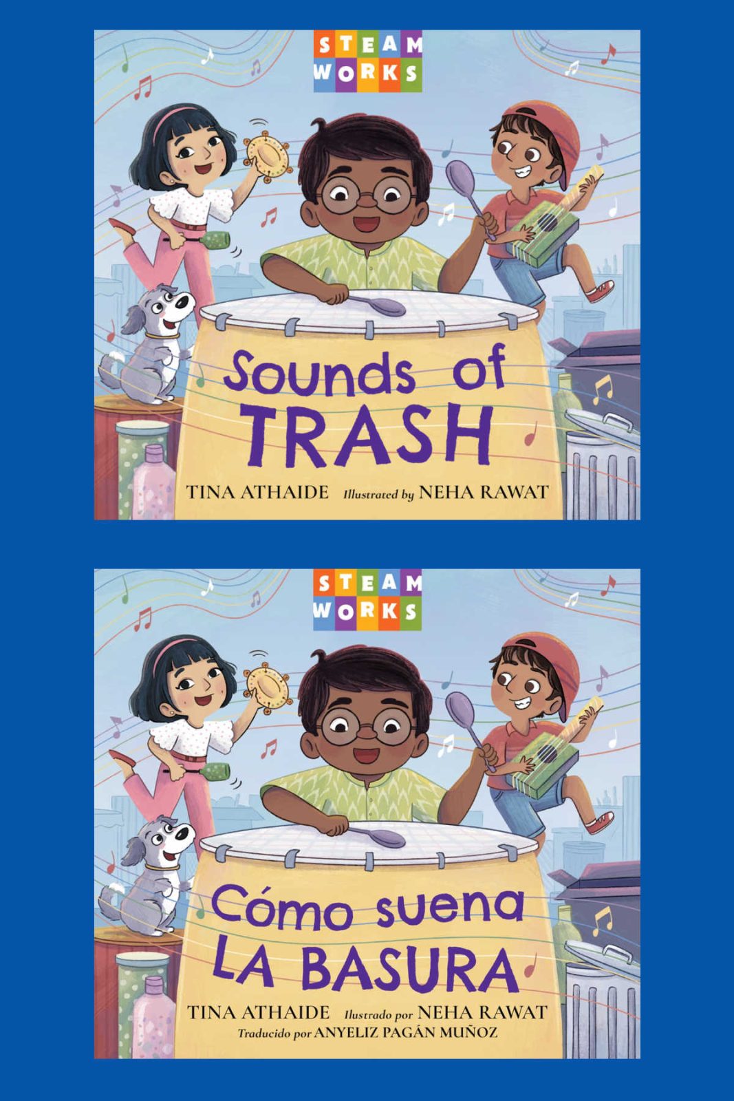Step inside this book review of Sounds of Trash to see how a playful, beautifully illustrated picture book encourages early STEAM skills and problem solving. Learn why this English or Spanish book is the perfect story time pick to inspire young children to find creative new uses for everyday objects.