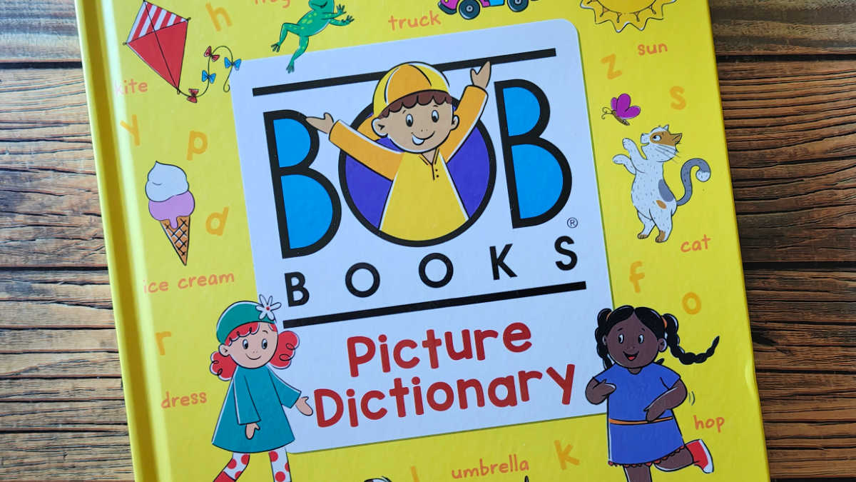 hardcover bob books picture dictionary