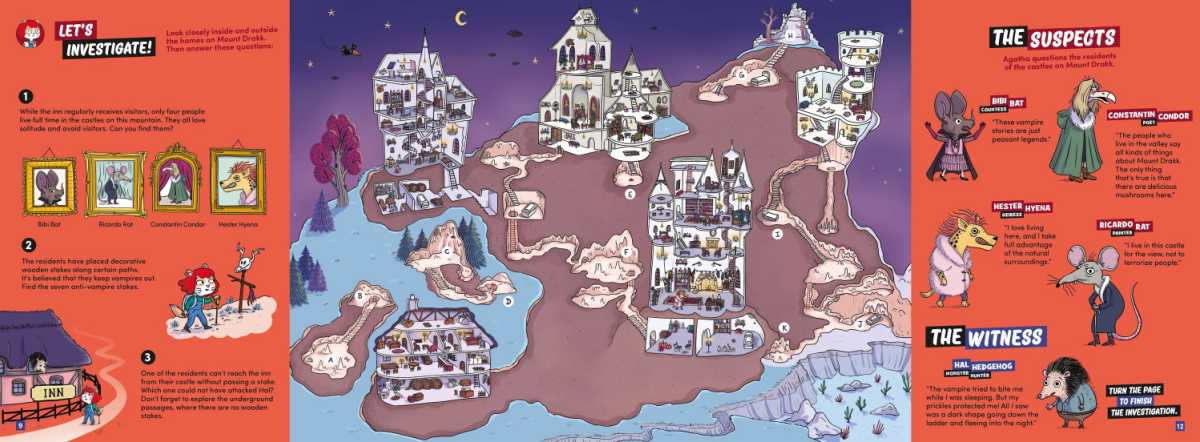 Interior Vampire of Mount Drakk Book