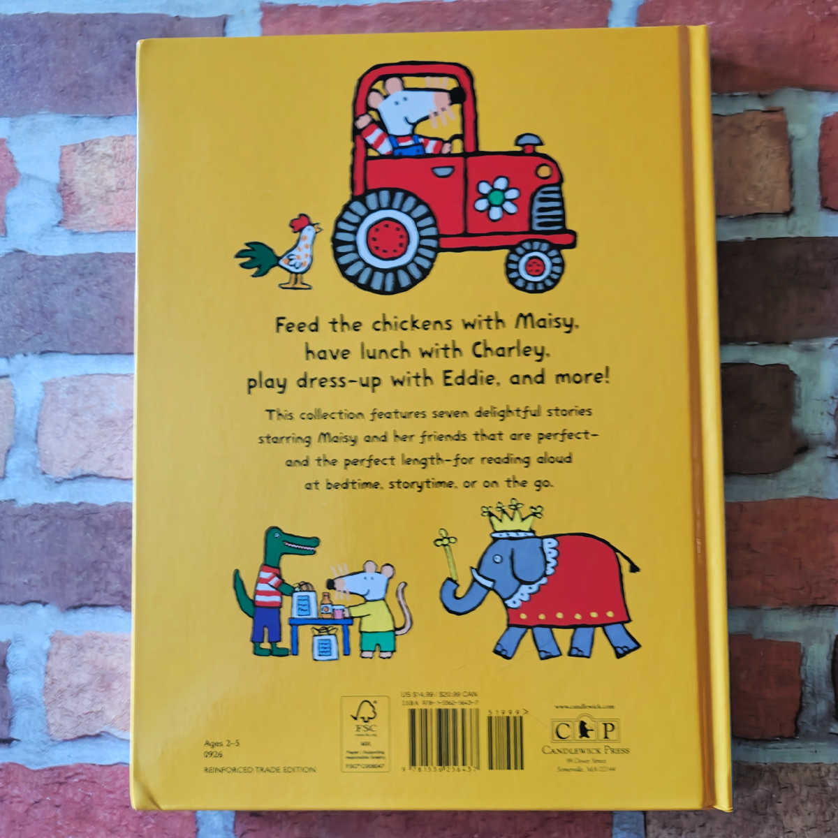 back cover 5 minute maisy book