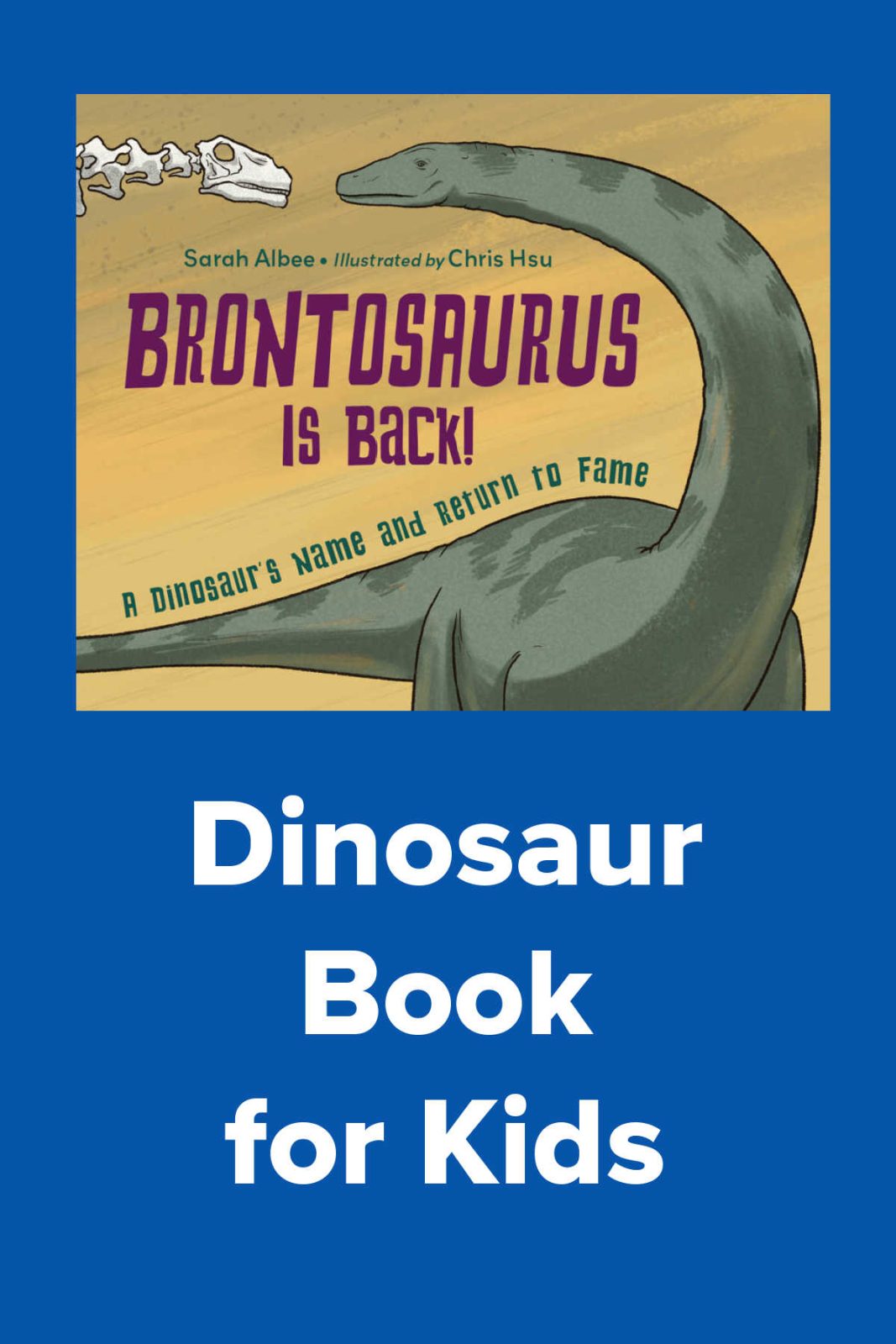 brontosaurus book for kids