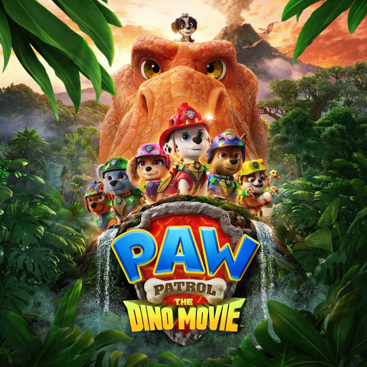 dinosaur paw patrol movie