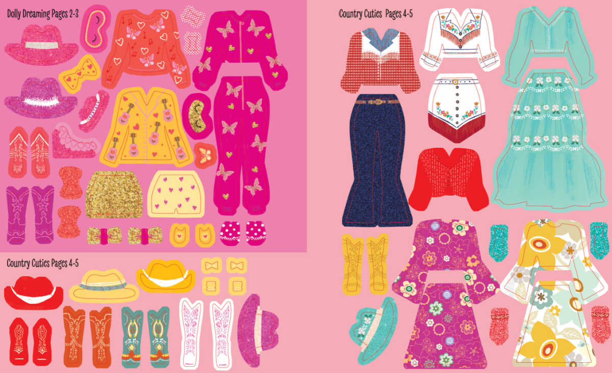 My Sticker Dress-Up Dolly's Dolls