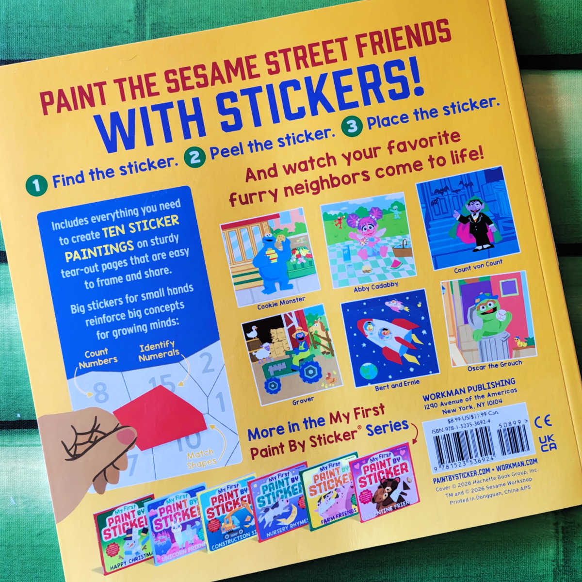 elmo sticker activity book