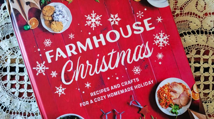 hardcover farmhouse christmas book