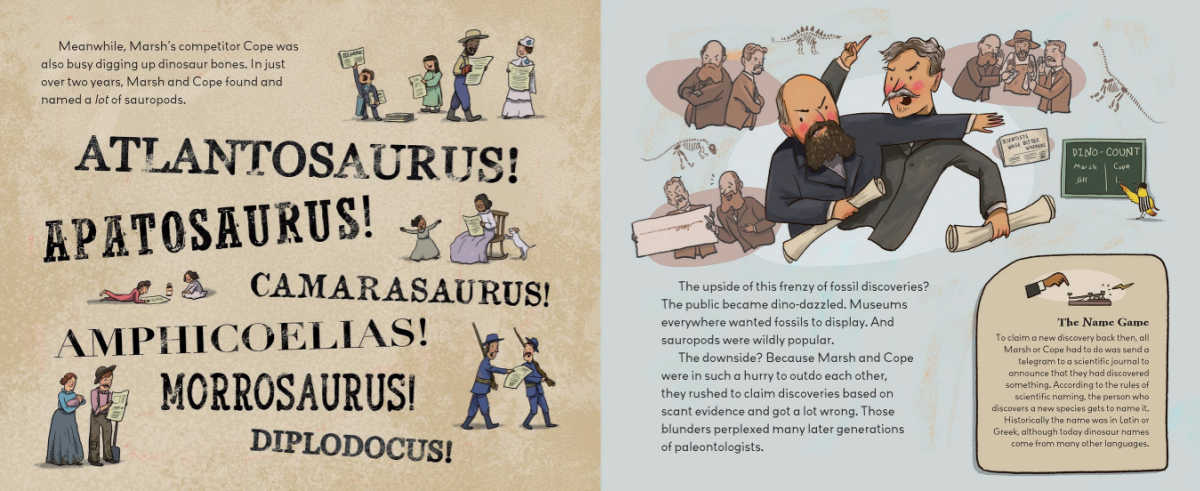 inside brontosaurus is back book