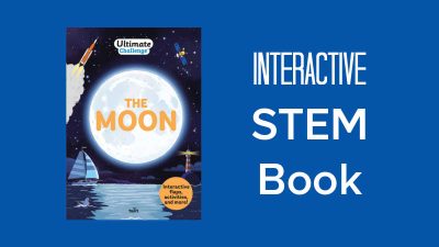 interactive stem book the moon