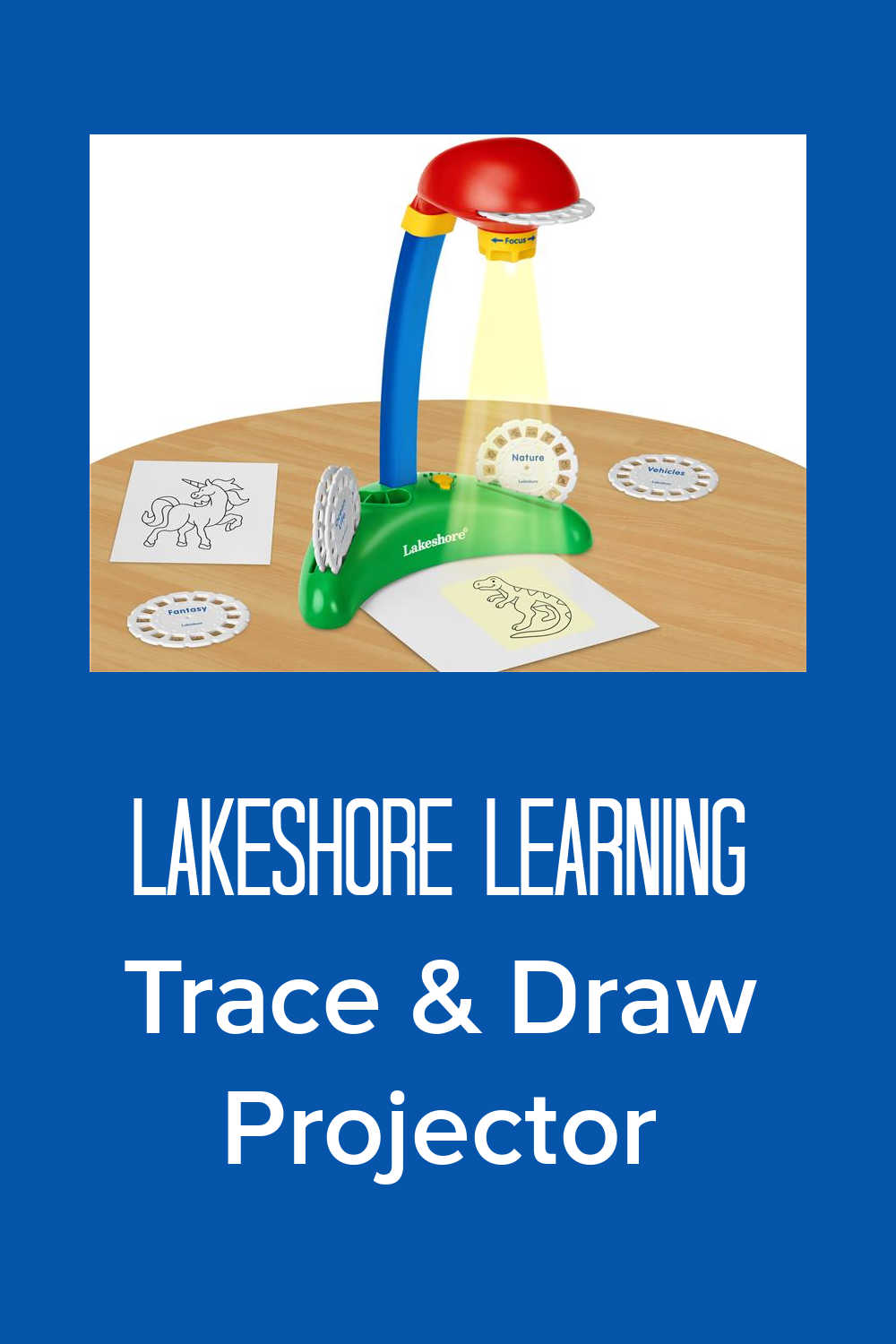 Trace and Draw Projector projects images on paper for tracing