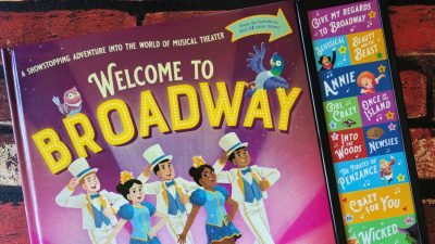 Welcome to Broadway book with sound buttons