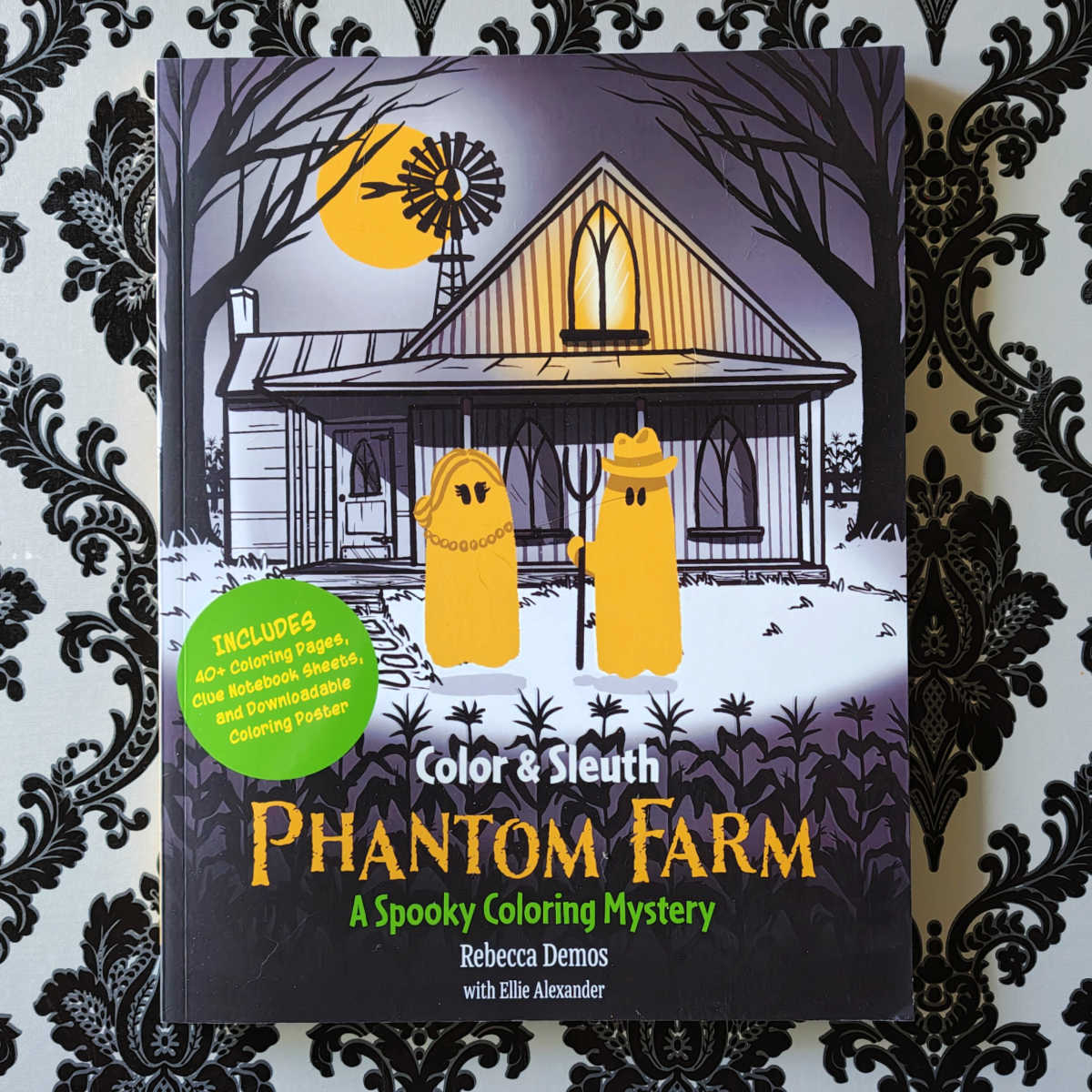 adult coloring book phantom farm