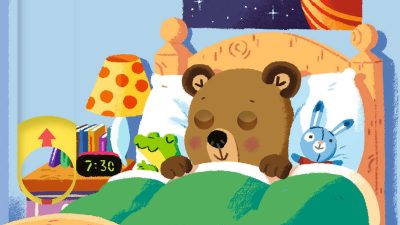 benji davies bizzy bear in bed