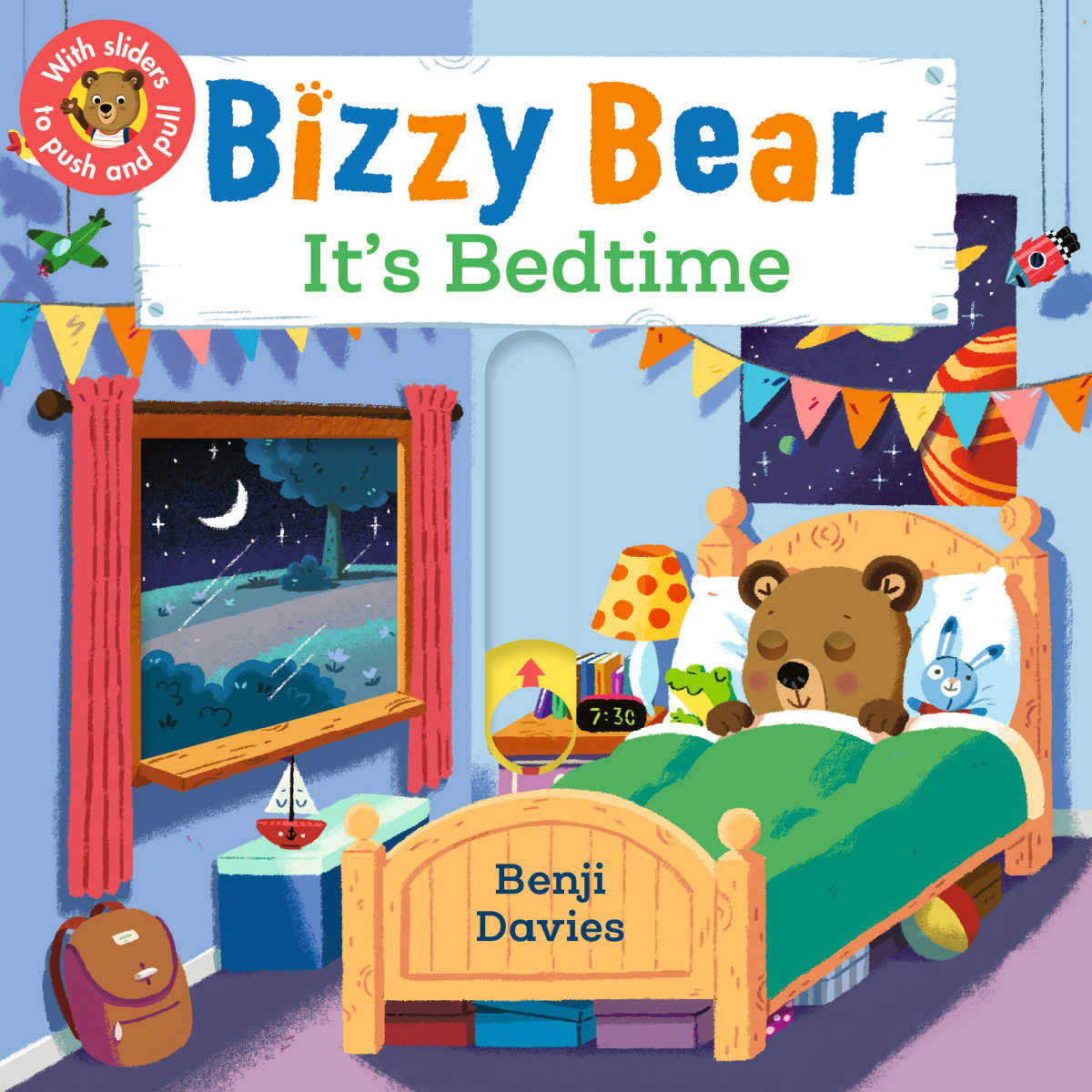 Make evening routines a breeze with Bizzy Bear: It's Bedtime by Benji Davies! Discover how interactive push-and-pull tabs, charming illustrations, and gentle lessons on bath time and brushing teeth make this board book a bedtime favorite.