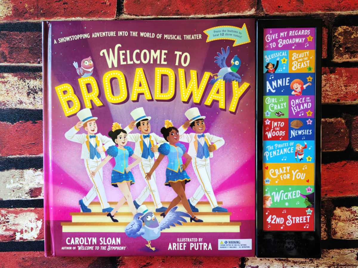 childrens sound book Welcome to Broadway