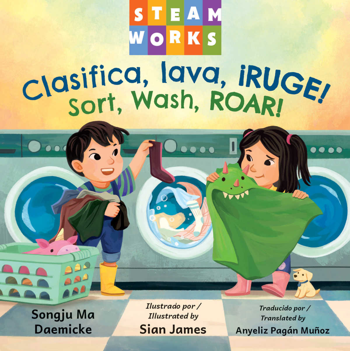 clasifica lava ruge bilingual board book