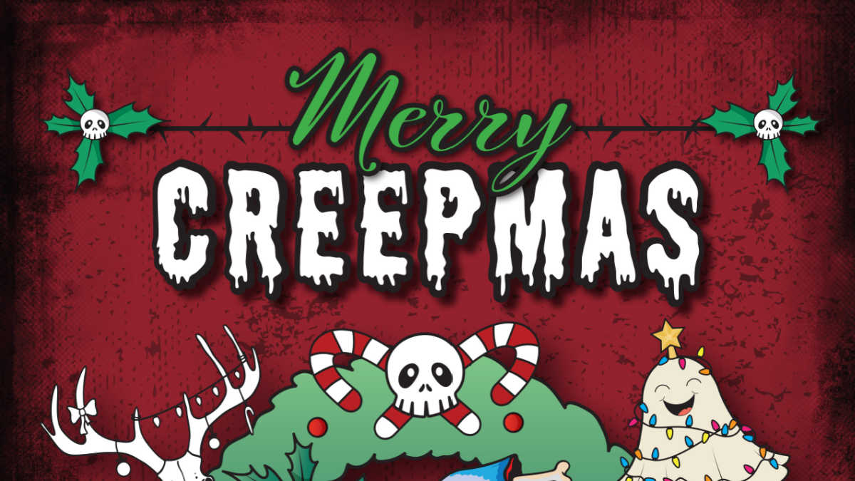 diy merry creepmas sticker coloring book