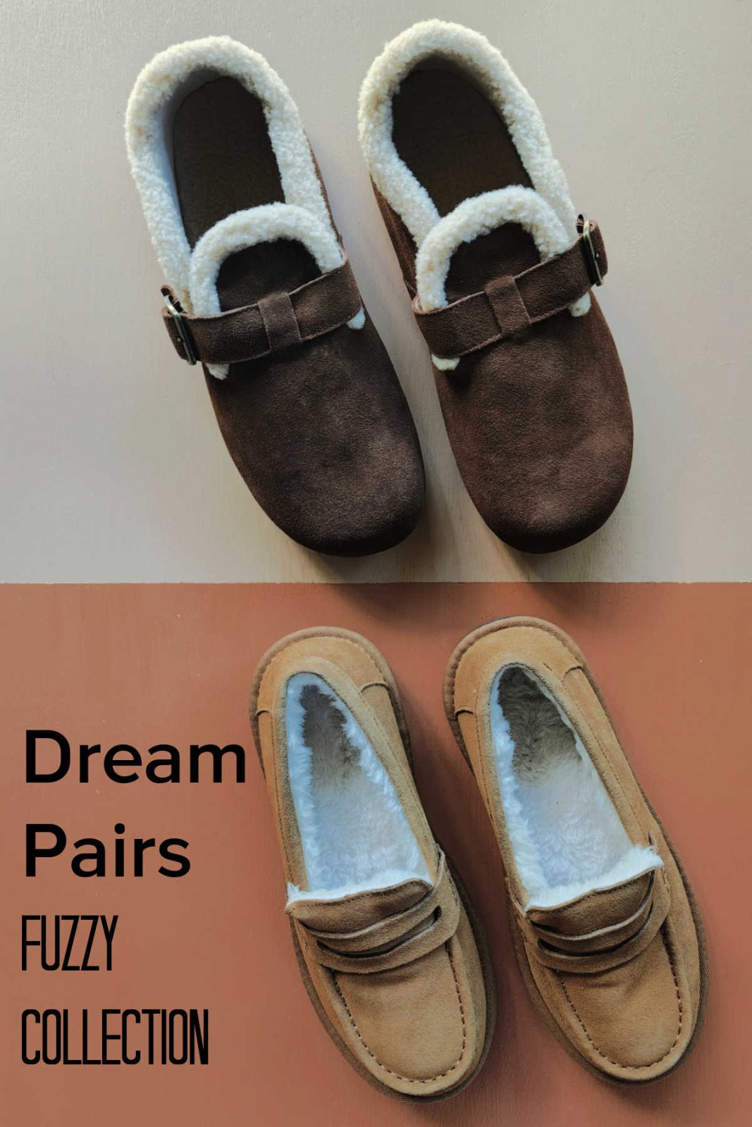 dream pairs fuzzy indoor outdoor slippers