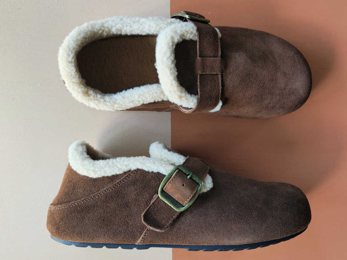 dream pairs suede mules slippers