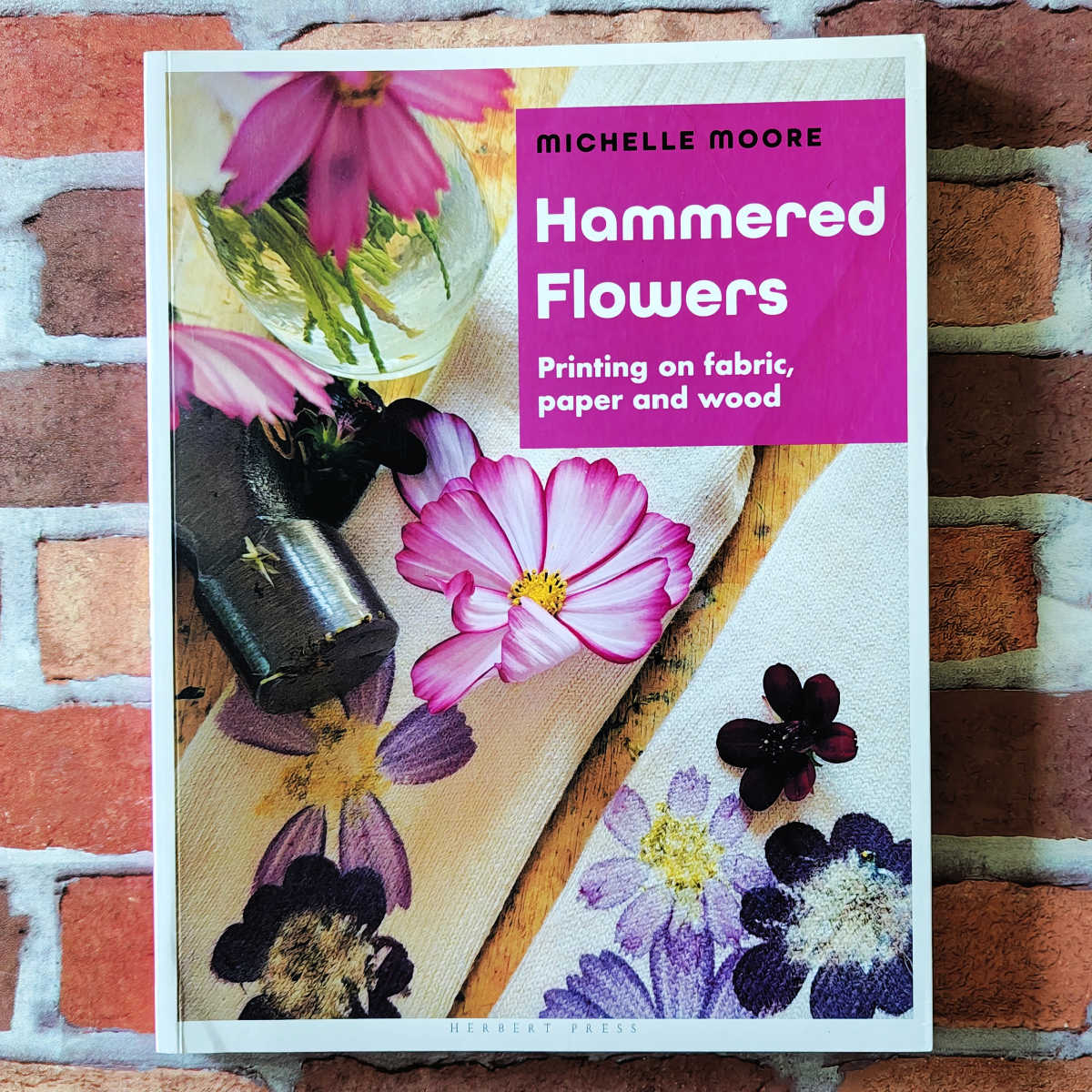 hammered flowers printing book how to