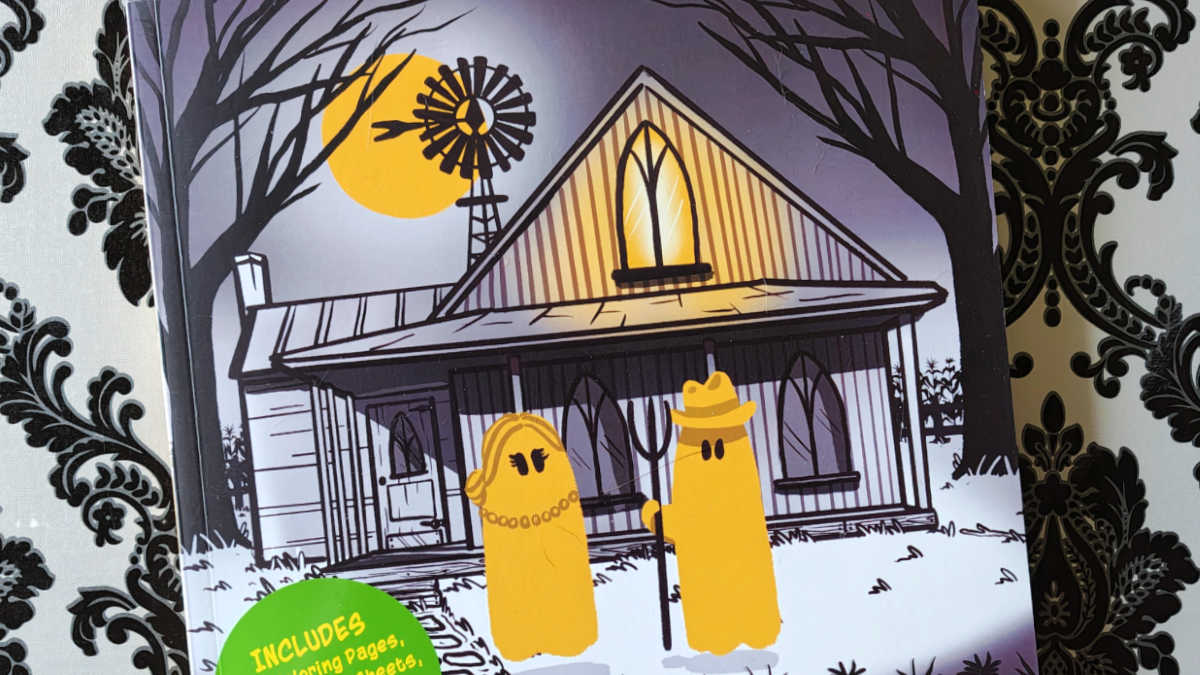 phantom farm adult coloring book