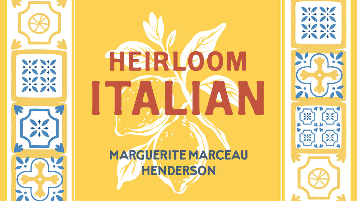 sicilian heirloom italian cookbook